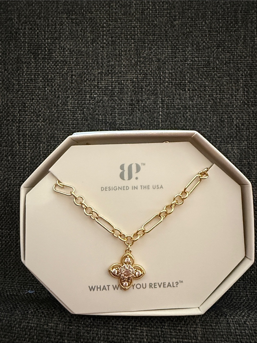 Bomb party OG clover necklace